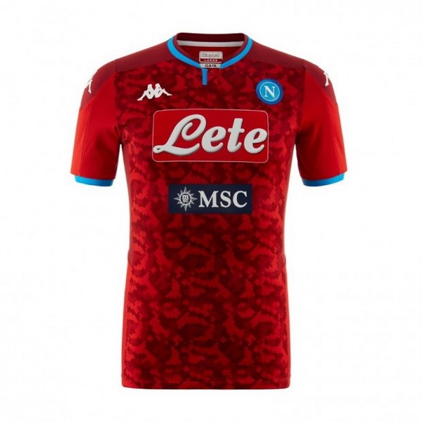 Trikot Napoli Torwart 2019-20 Rote Fussballtrikots Günstig